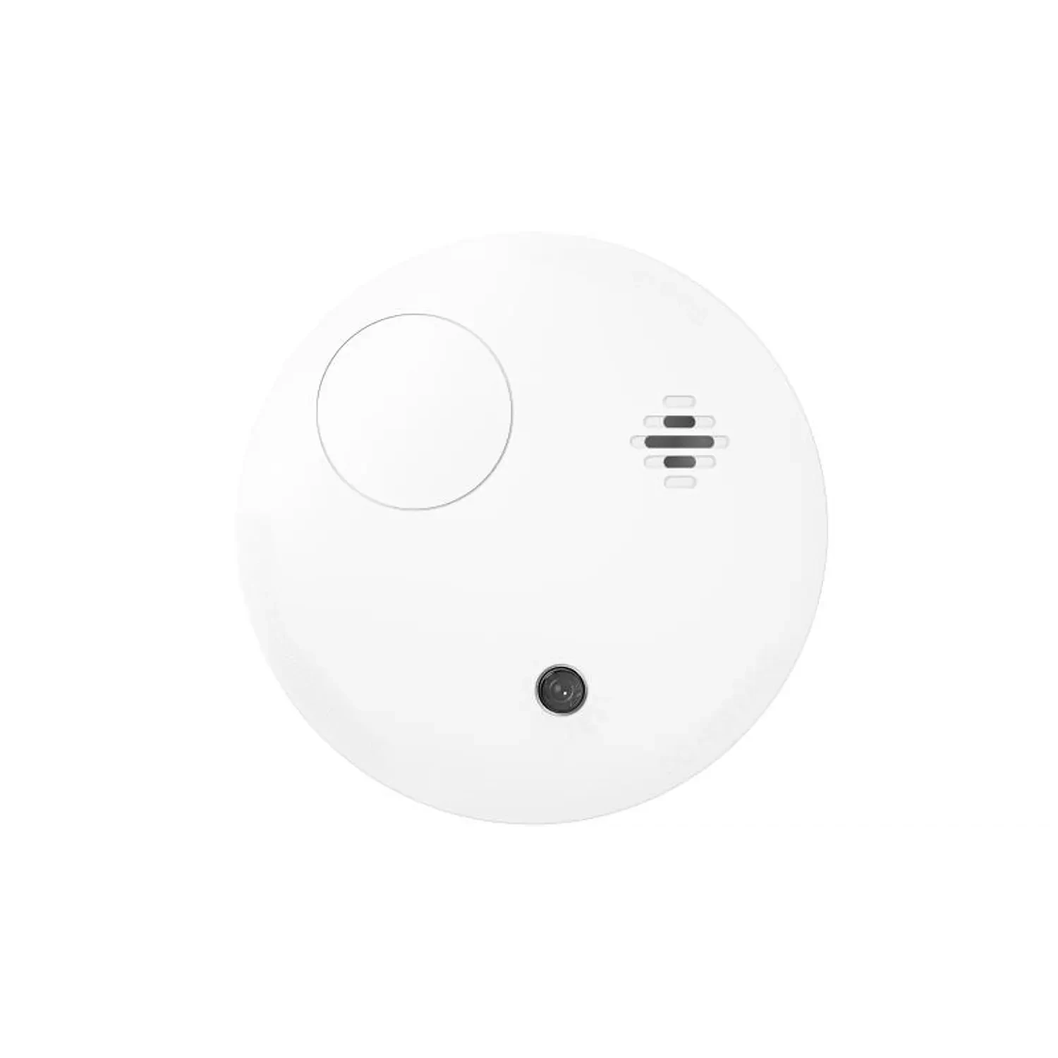 Hikvision DS-PDSMK-E-WB Detector de Humo Inalámbrico Fotoeléctrico, RF 433MHz, Batería 10 Años, Alarma 85 dB, Interior